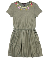 Imoga Jersey Dress with Necklace Mallory