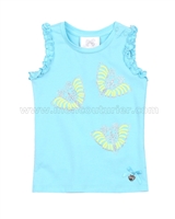 Le Chic Baby Girl Tank Top Blue