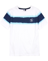 3Pommes Boy's T-shirt with Distressed Stripes