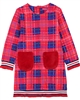 Agatha Ruiz de la Prada Plaid Sweatshirt Dress