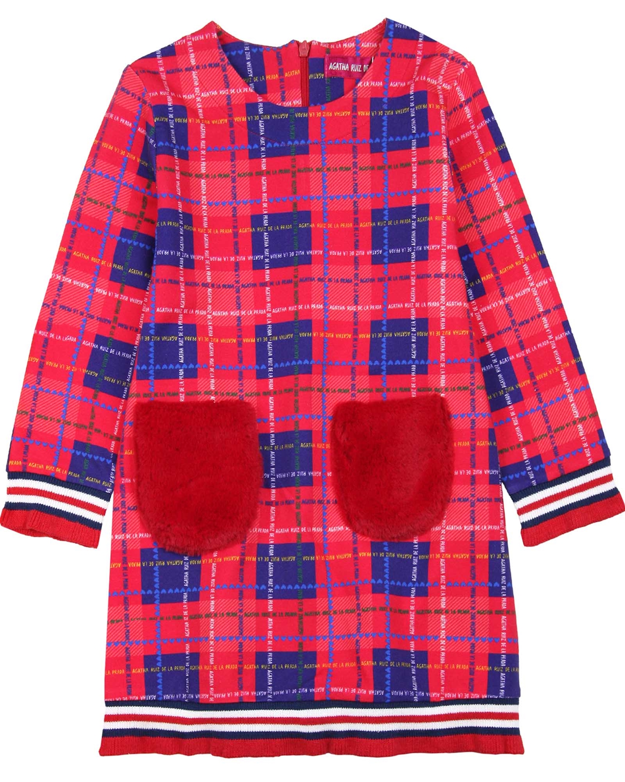 Plaid sweatshirt on sale