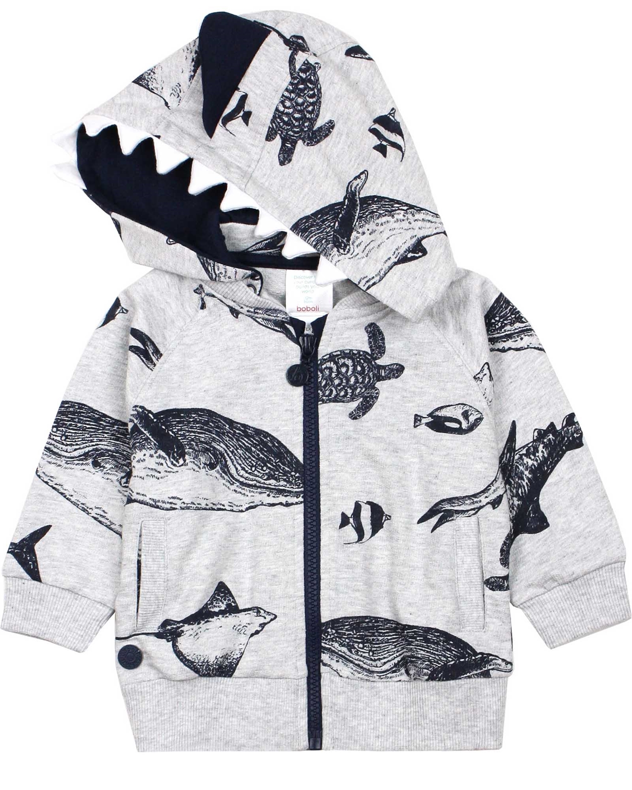 Boys hot sale shark sweatshirt