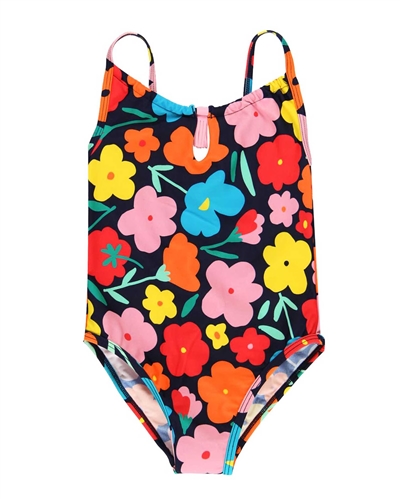 BOBOLI Girl's One-piece Swimsuit in Floral Print - Spring/Summer 2020 ...