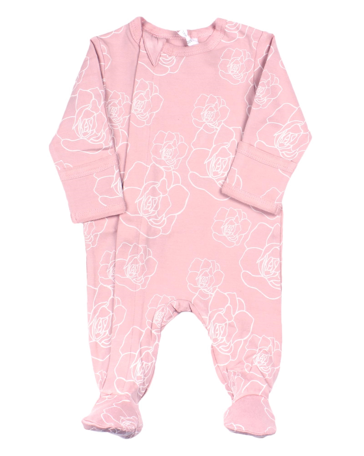 Baby girl footed on sale onesies