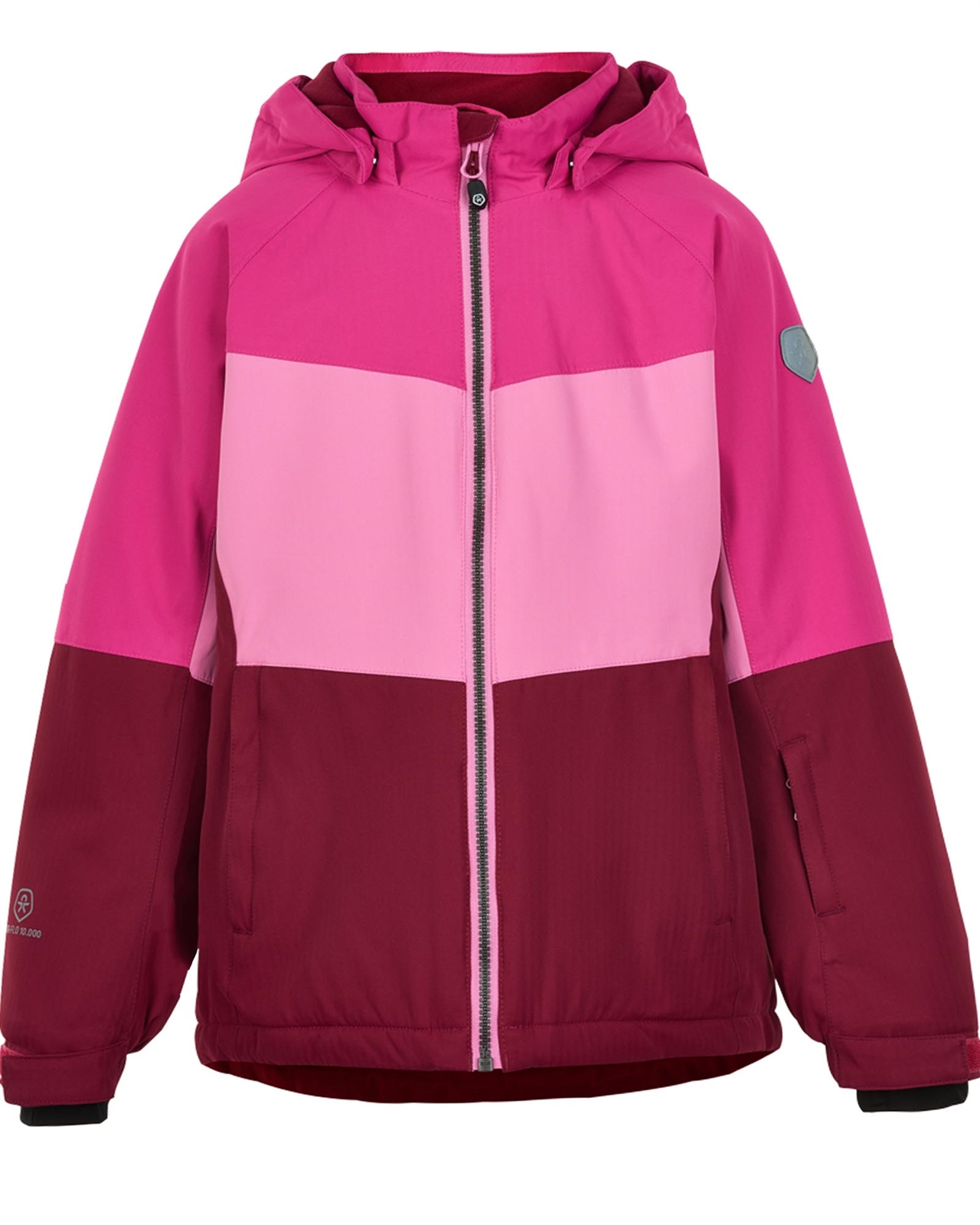 COLOR KIDS Girls' Colour-block Ski Jacket in Pink - Color Kids ...