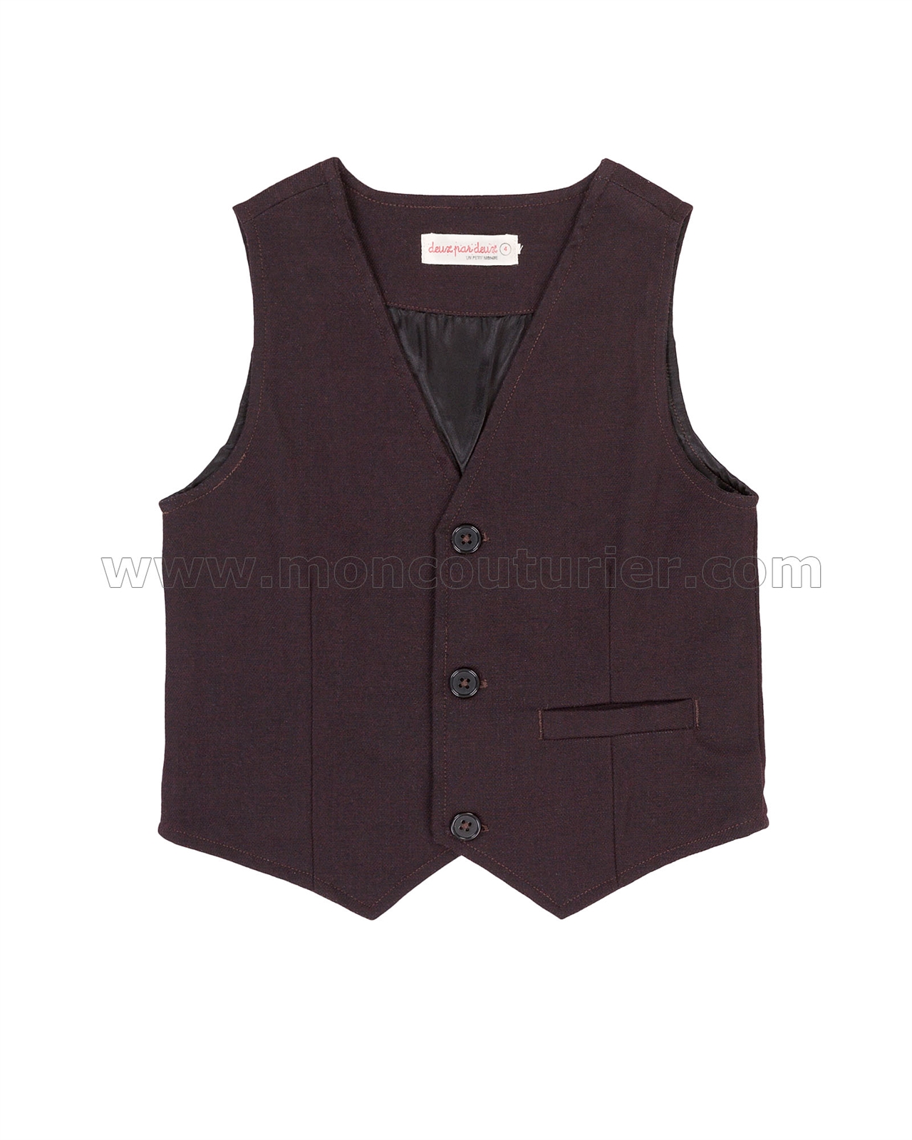 Boys clearance burgundy vest