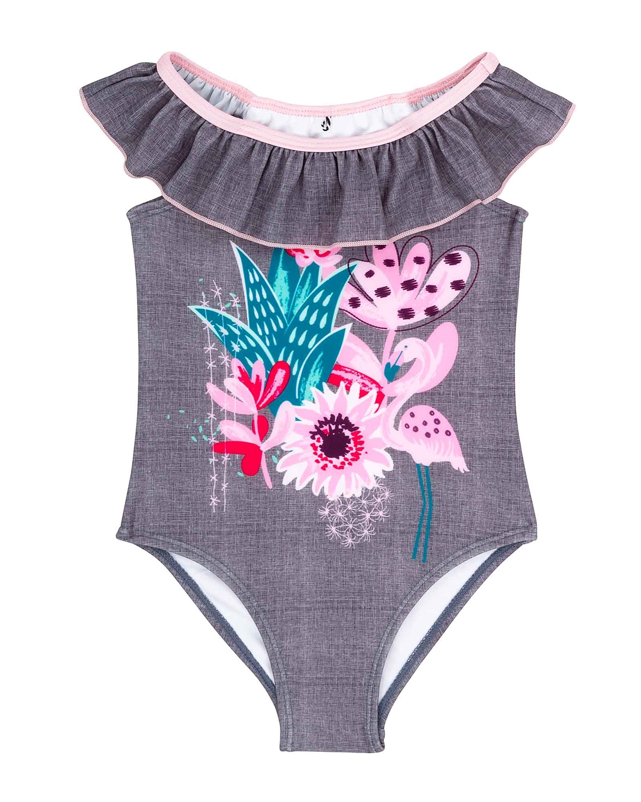 girls cactus swimsuit