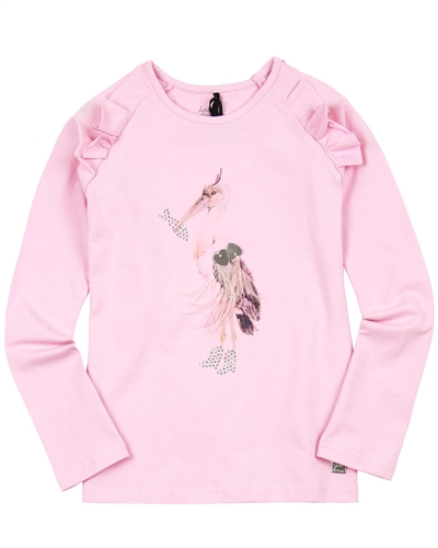 Deux par Deux Pink T-shirt Snowbirds - Deux par Deux Fall Winter 2019/ ...
