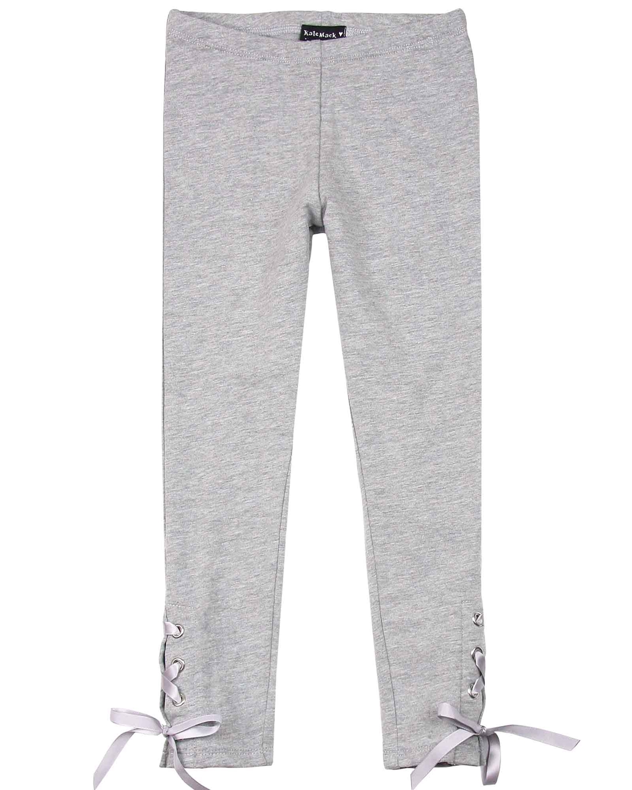 Kate Mack First Position Leggings with Laces in Gray  Biscotti and Kate  Mack Children's Clothing Fall Winter 2019