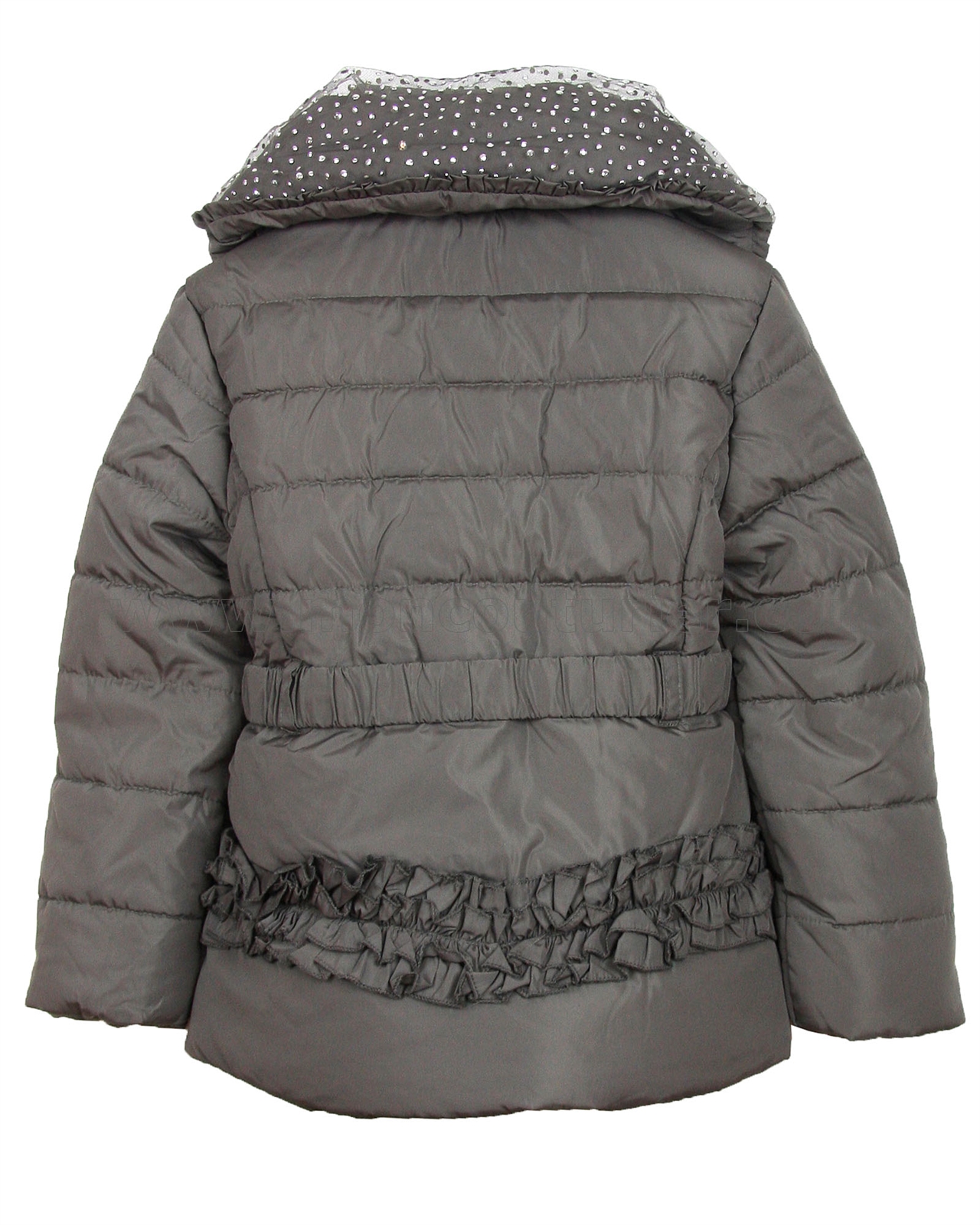 Le Chic Puffer Jacket with Shawl Collar Mud - Le Chic - Le Chic