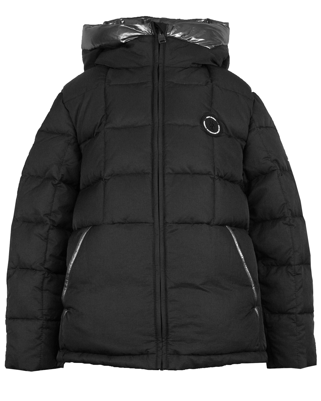 Boys black outlet down jacket