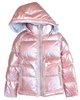 Lisa-Rella Girls' Goose Down Short Puffer Coat with Hood