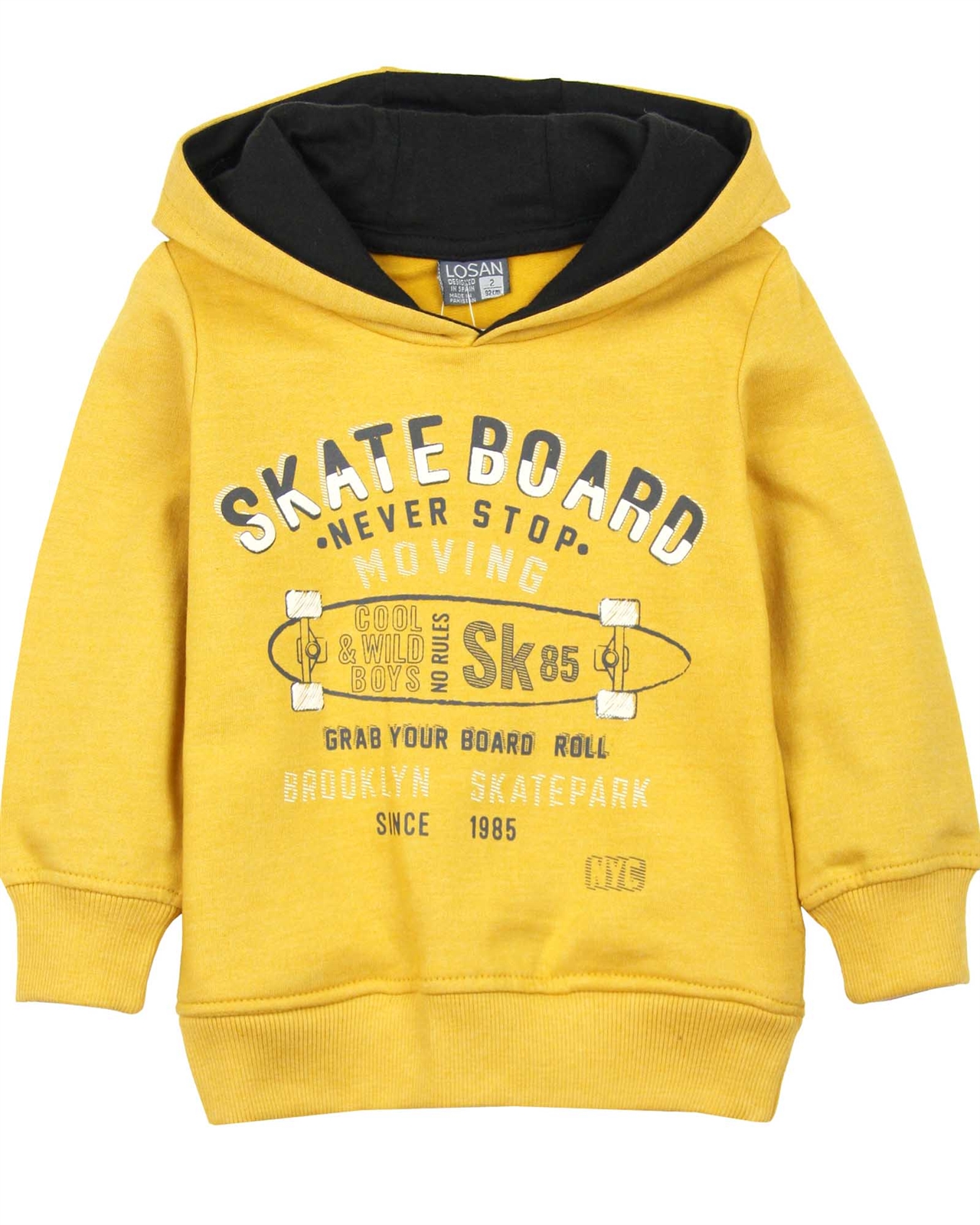 boys hooded sweatshirt