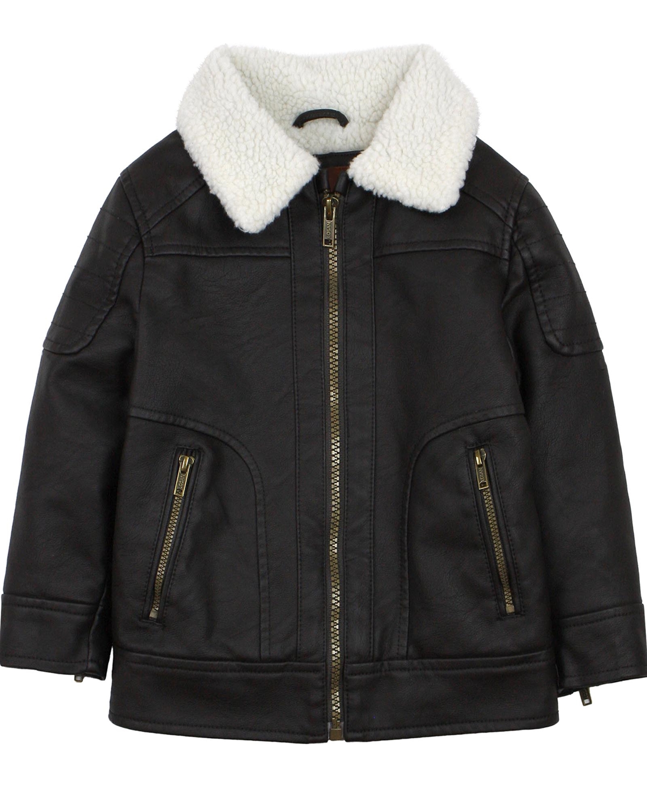 Boys 2025 shearling jacket