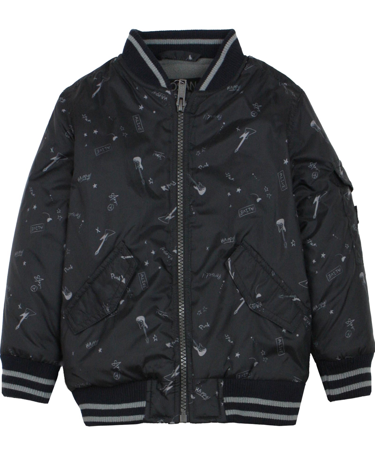 Boys padded bomber jacket on sale