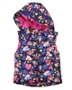 Losan Girls Puffer Vest in Patchwork Heart Print