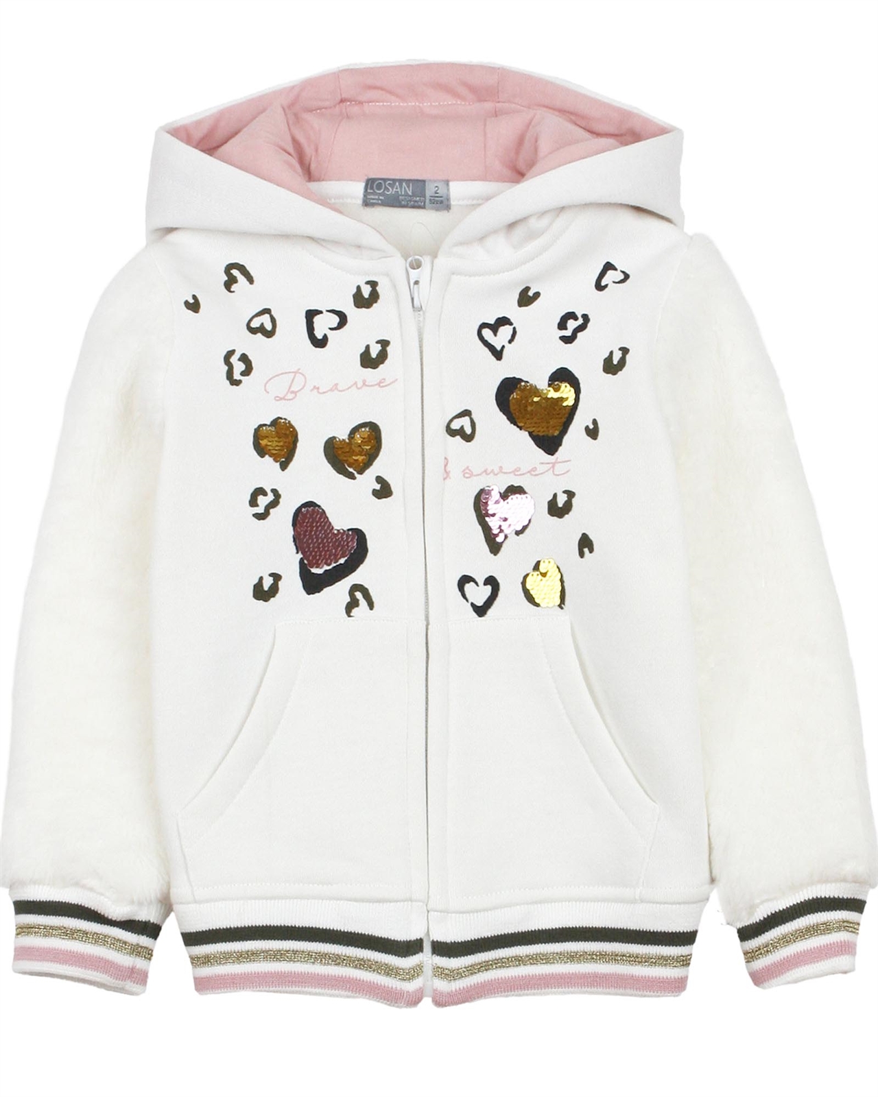 Girls hooded outlet sweatshirts