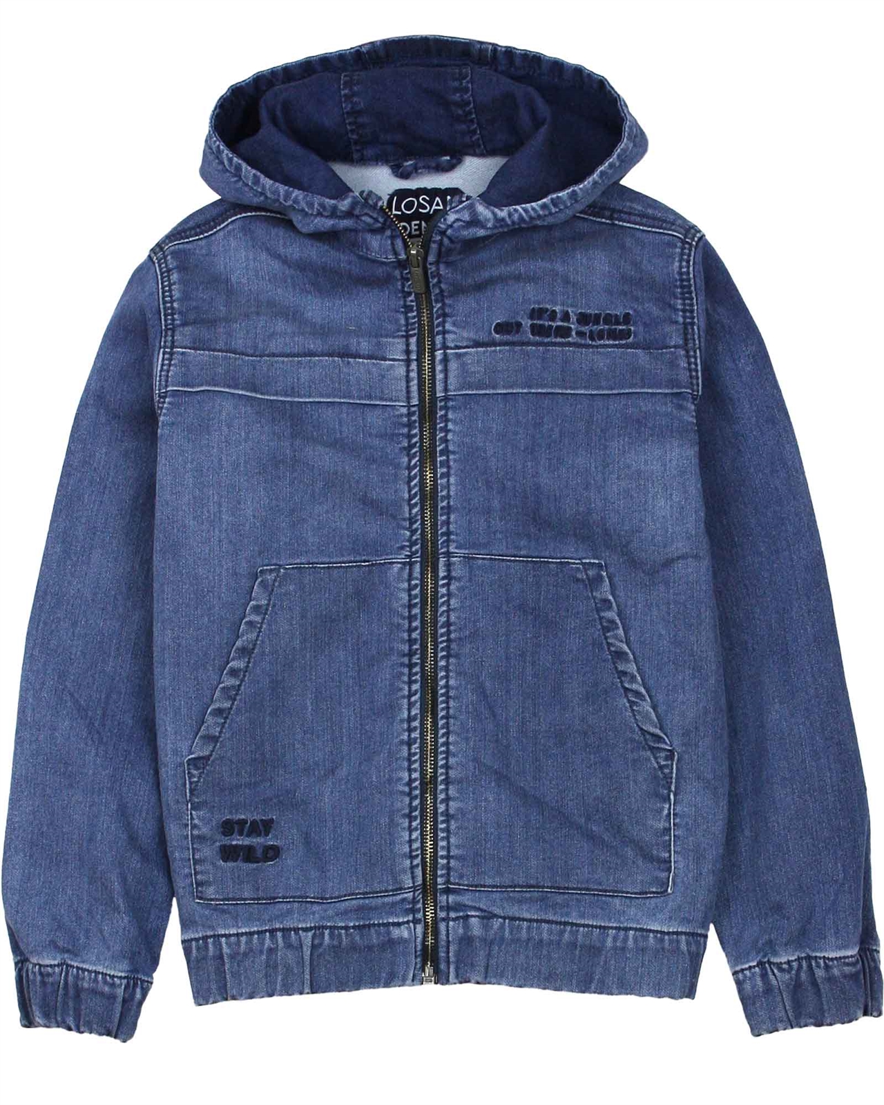 Boys blue jean jacket sale