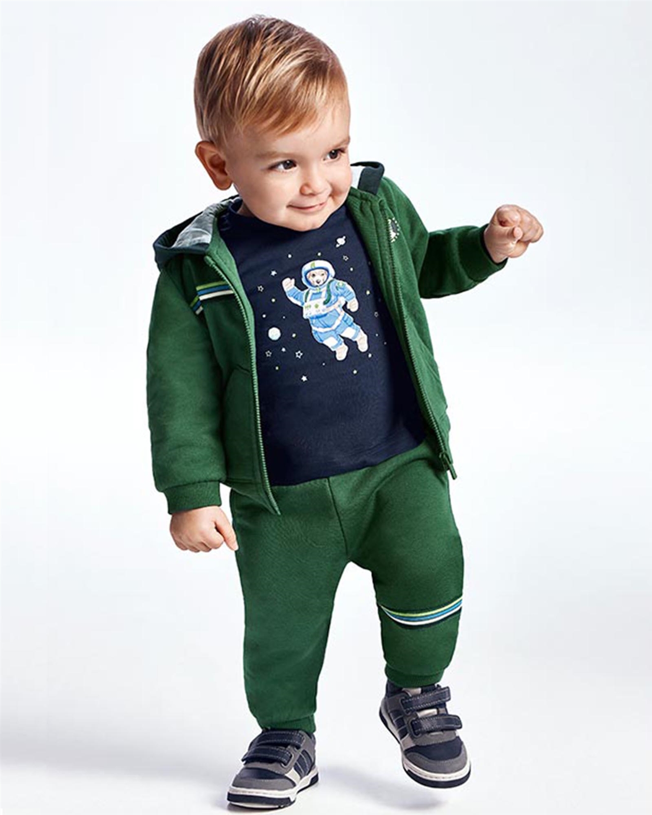 Green baby clearance tracksuit