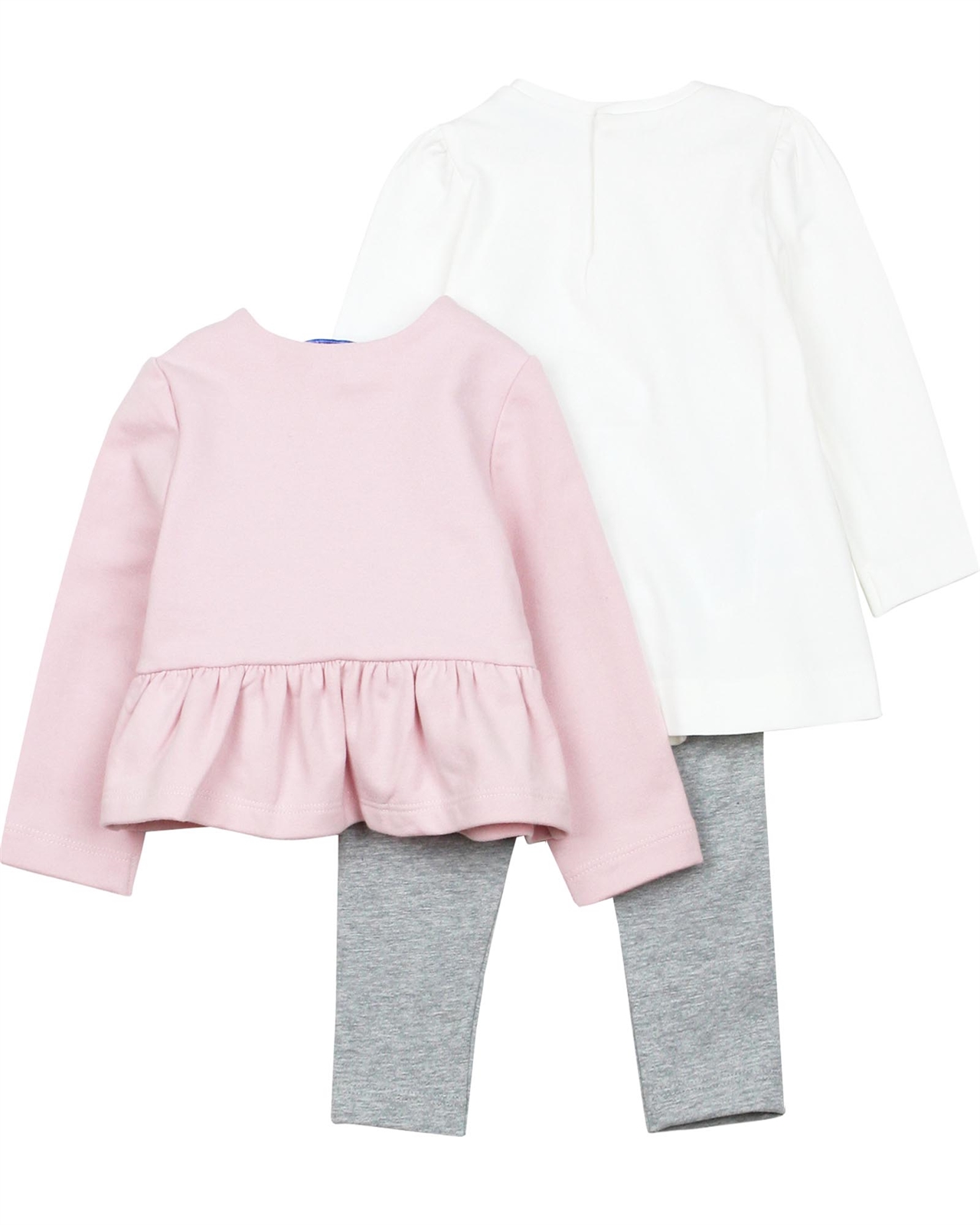 MAYORAL Baby Girl's Terry Cardigan, T-shirt and Leggings Set, Sizes 12M-36M