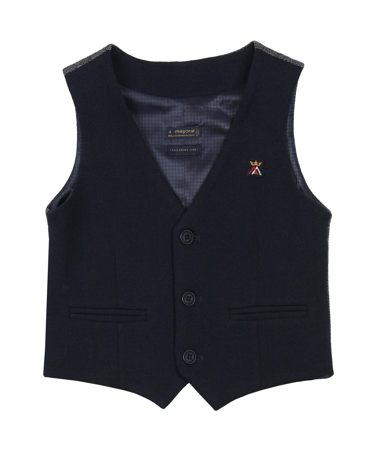 Boys black sweater outlet vest