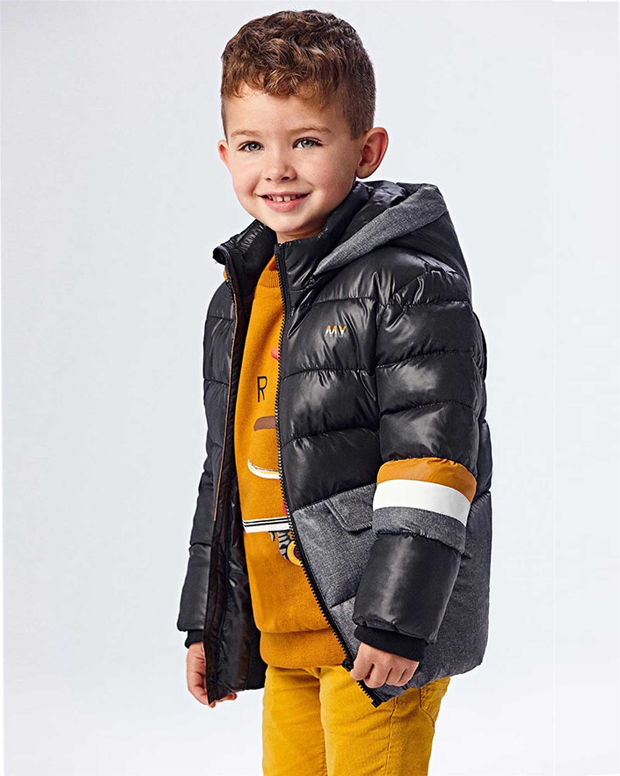 Mayoral Boy's Quilted Puffer Coat - Mayoral - Mayoral Fall Winter 2021