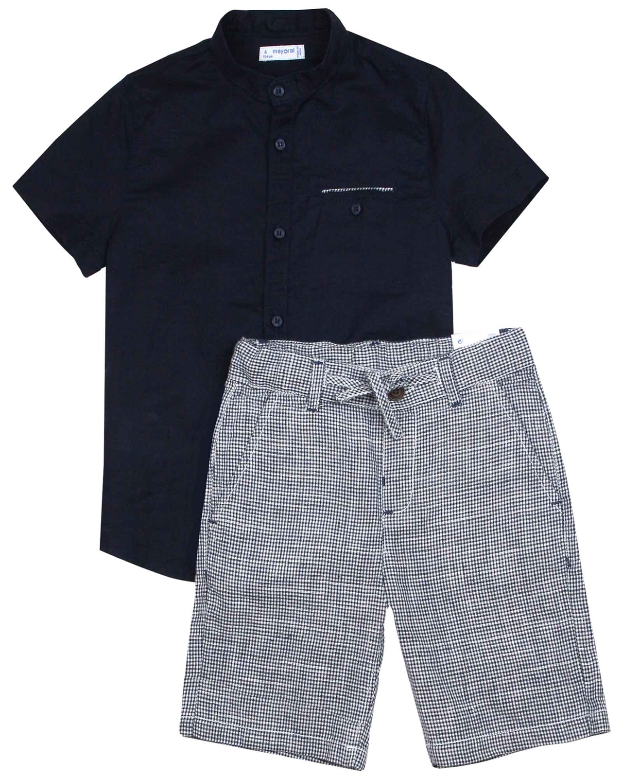 Navy shirt 2025 and shorts