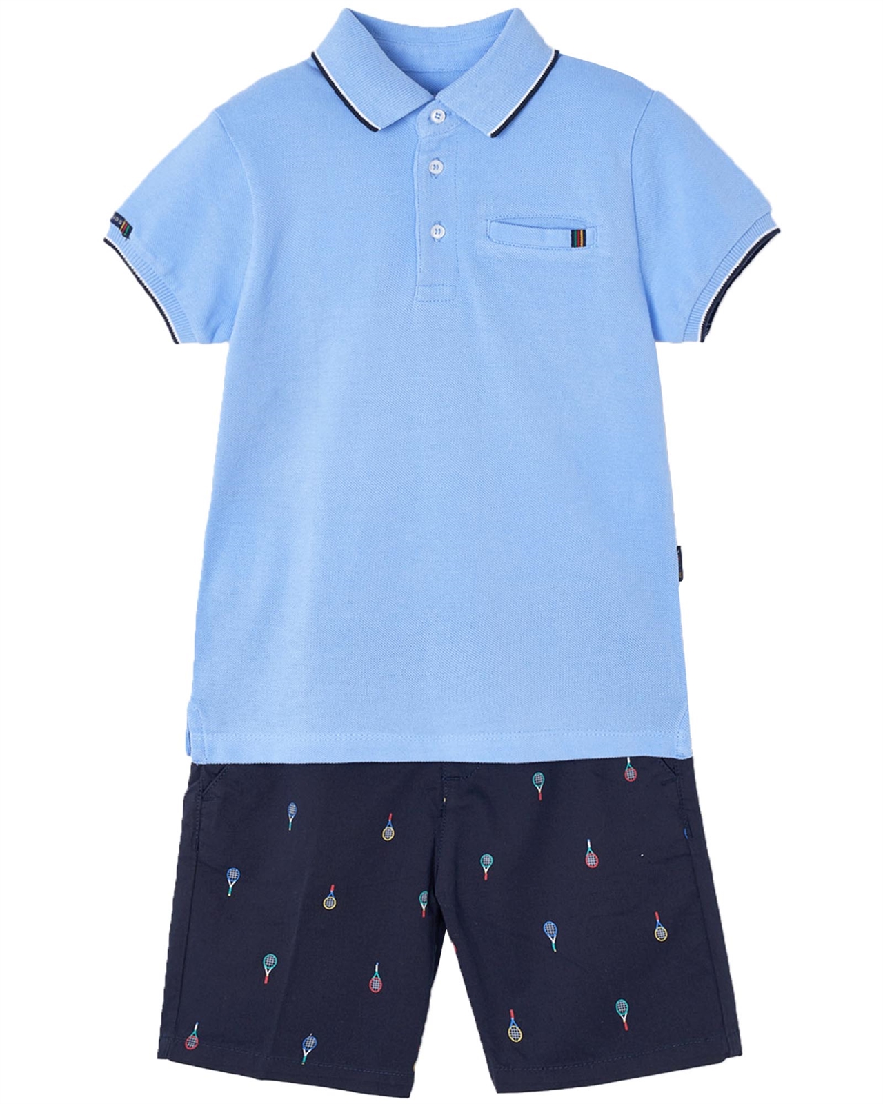 Navy on sale polo shorts