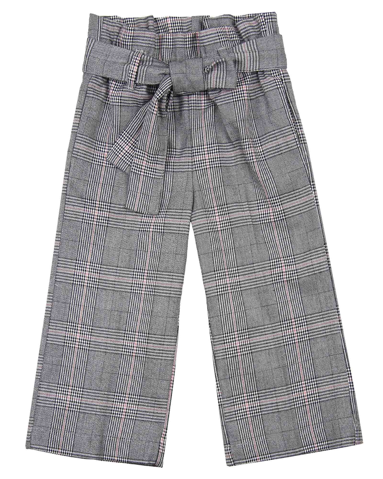 Grey and white plaid 2024 pants