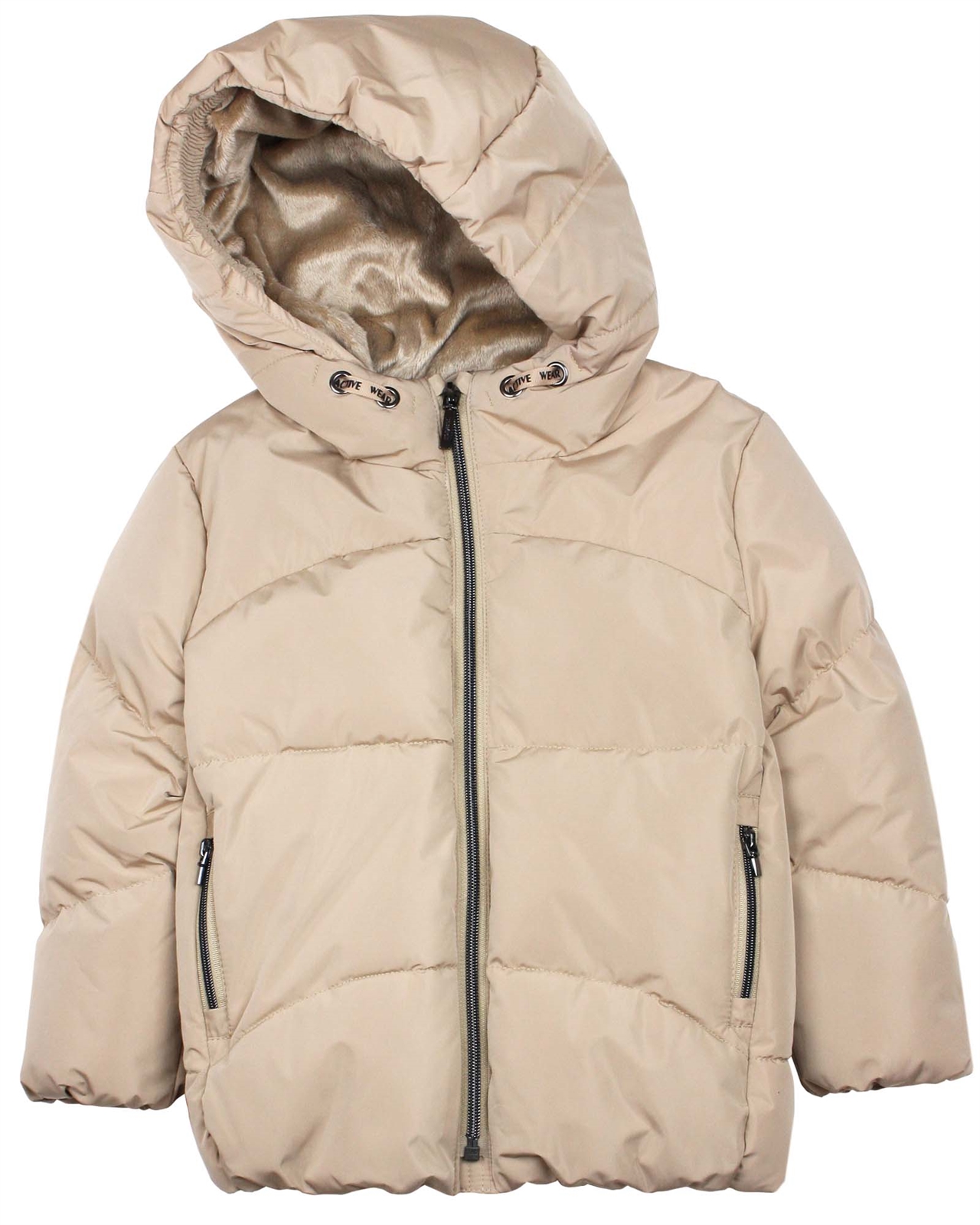 Girls short clearance puffer jacket