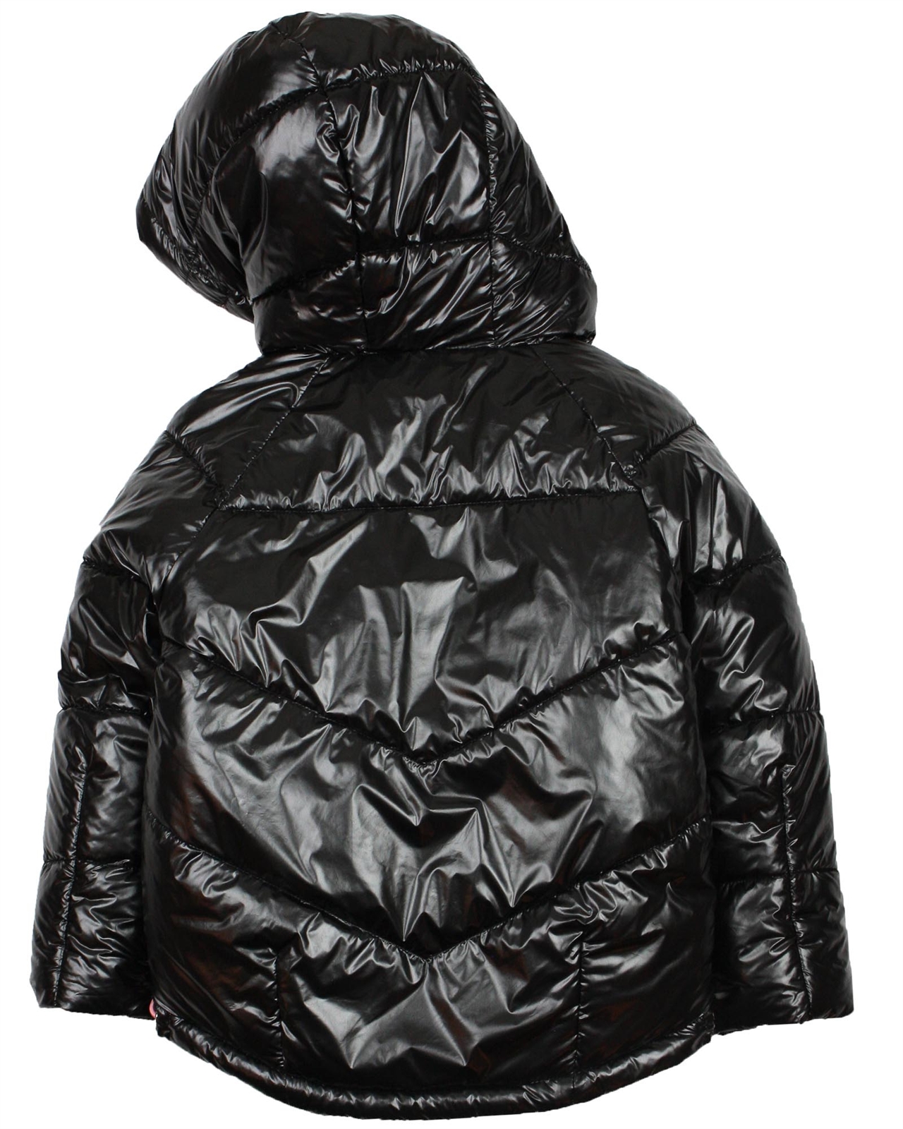 Bubble top jacket shiny