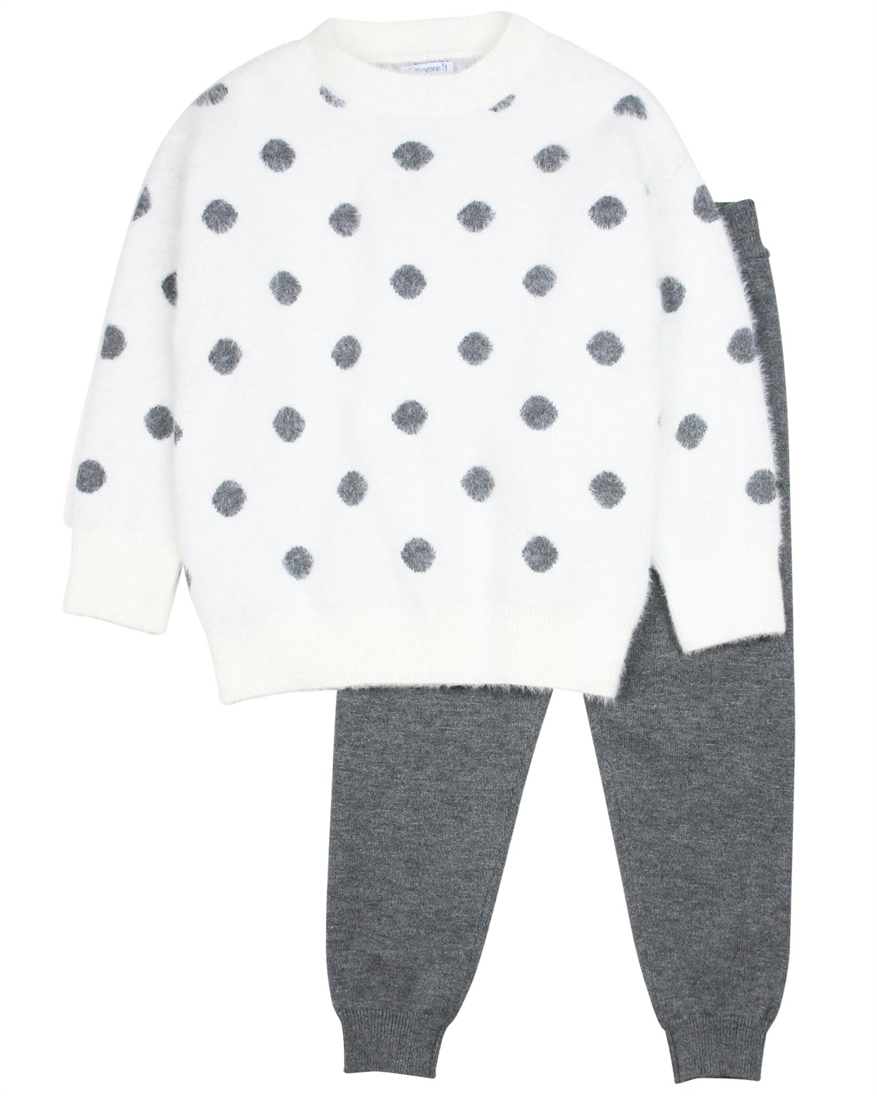 MAYORAL Girl's Shag Knit Sweater and Pants Set, Sizes 4-9