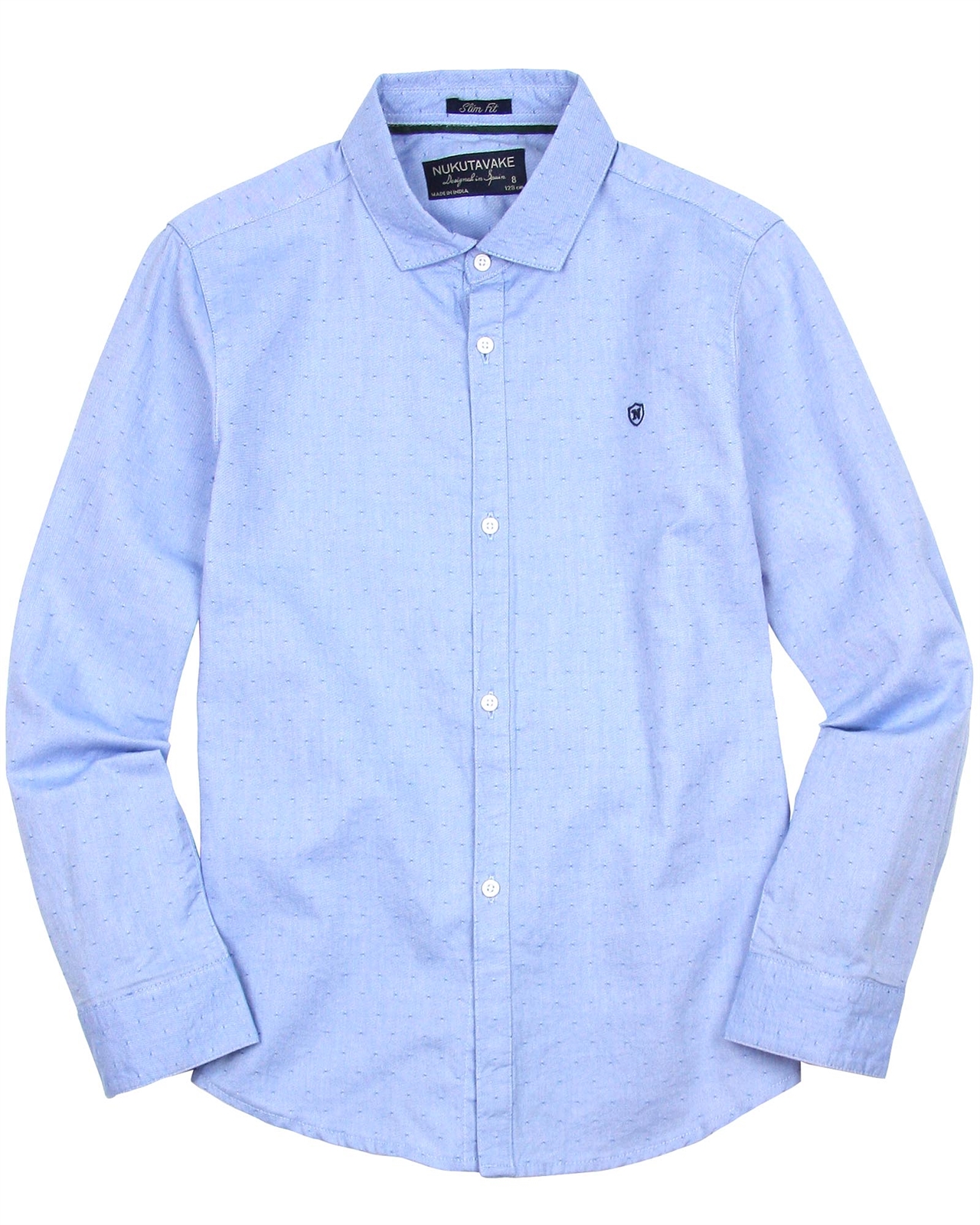 Mayoral Junior Boys' Light Blue Oxford Shirt - Mayoral - Mayoral Fall ...