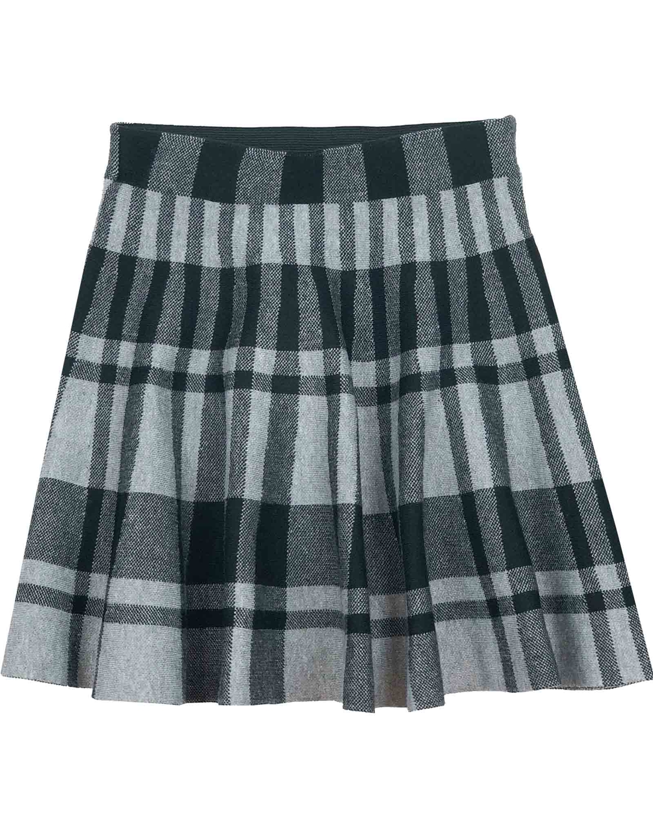 Grey plaid 2025 skirt juniors