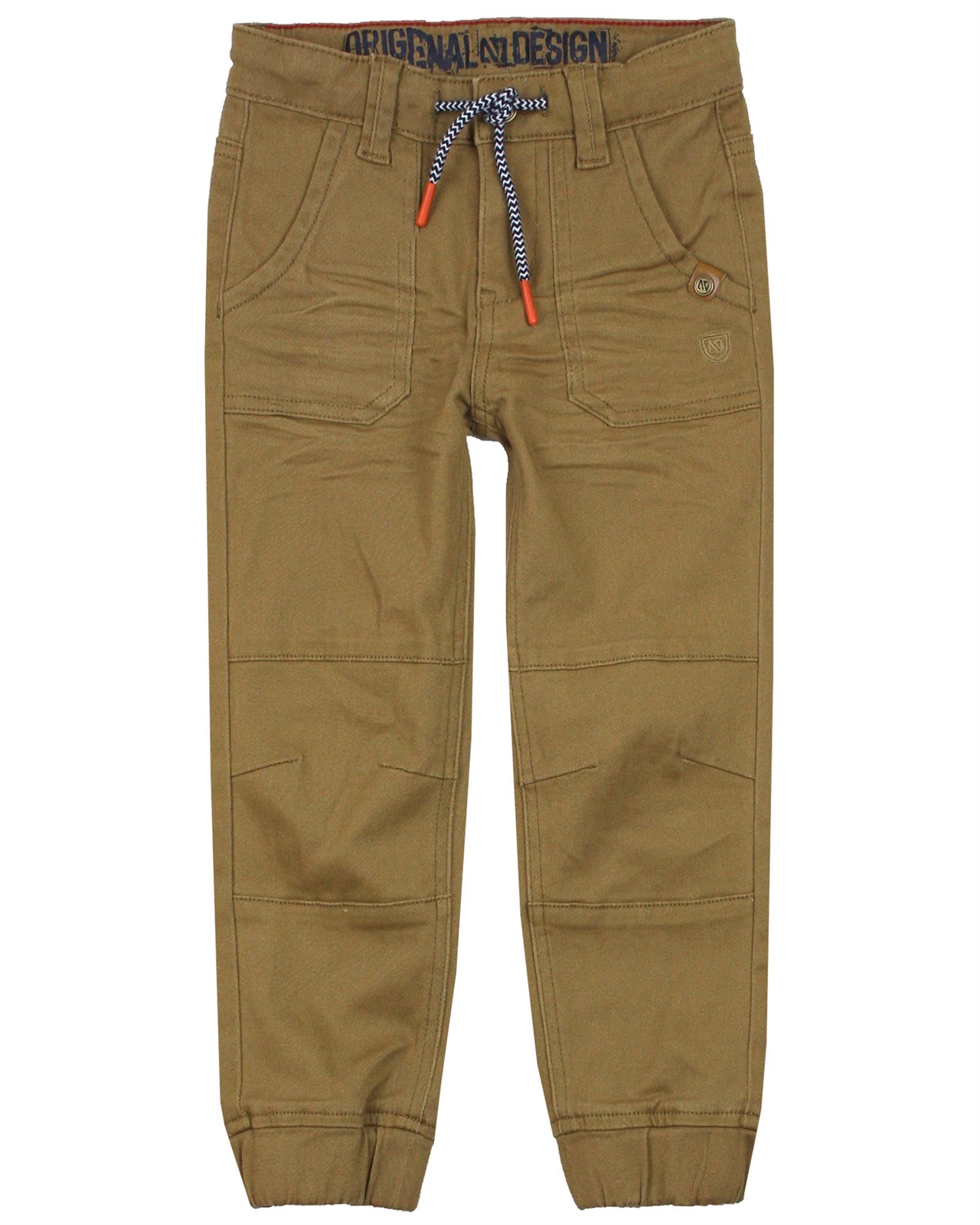 Cotton twill shop joggers zipper