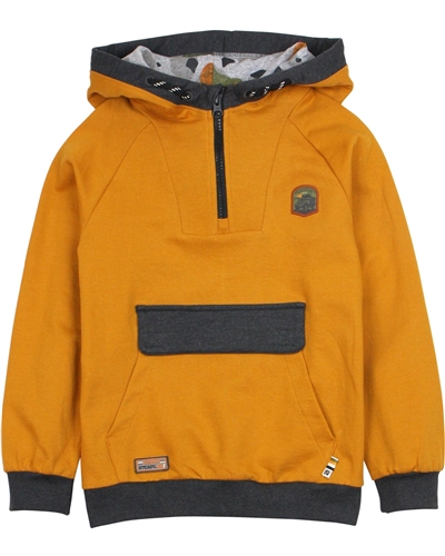 Boys half zip on sale hoodie