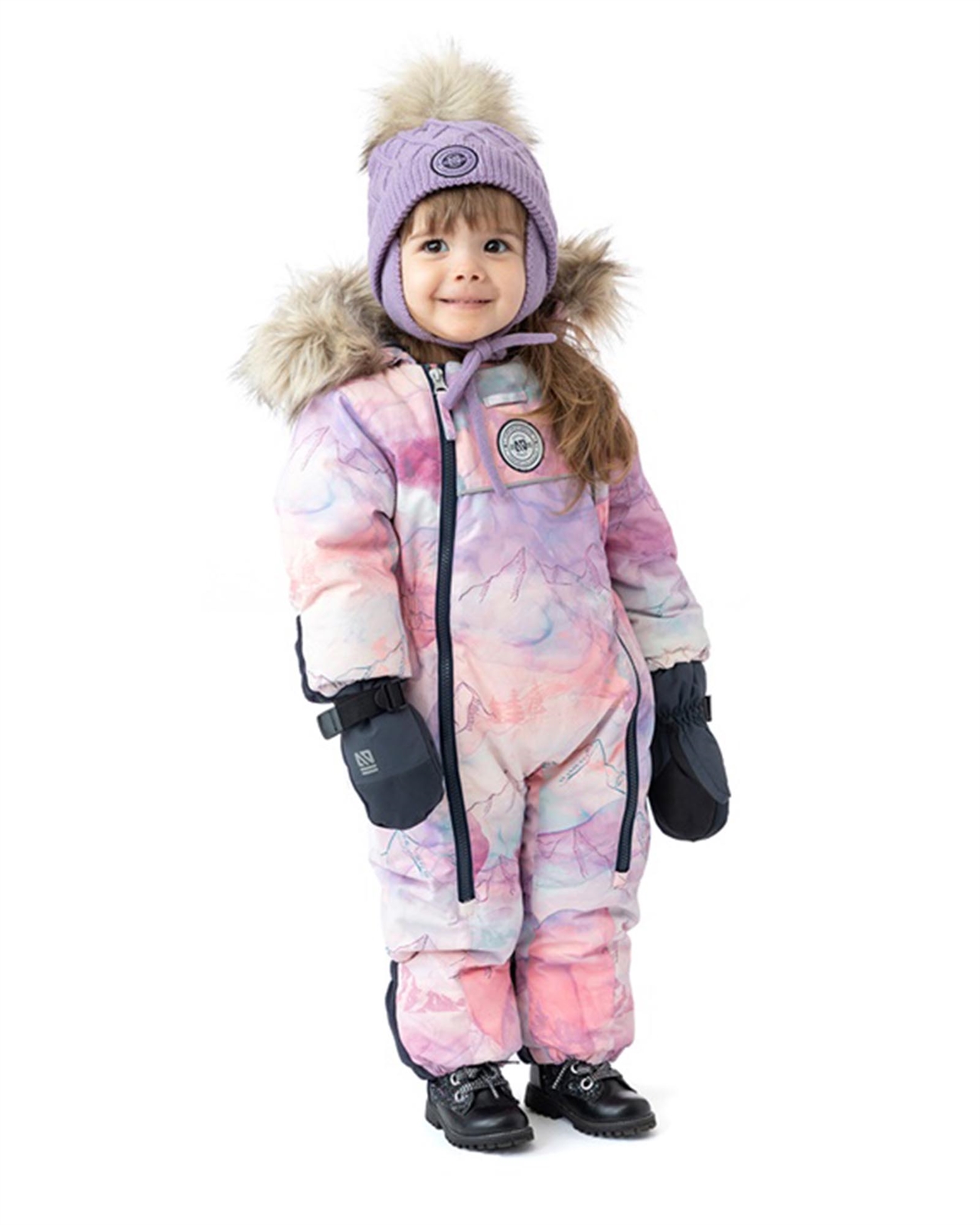 Baby girl shop one piece snowsuit