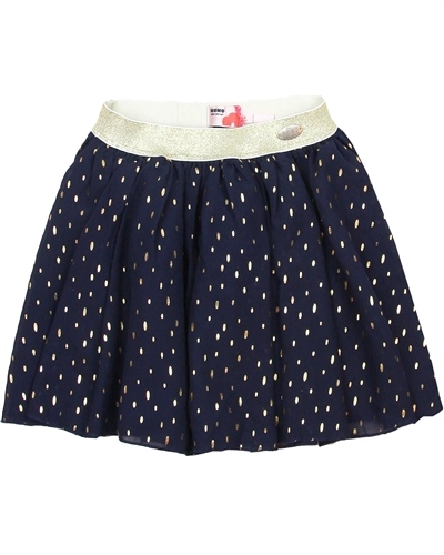 Boboli Girls Blue, White & Gold Tulle on sale Polka Dot Skirt Sz 3