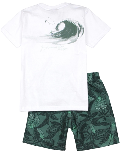 Quimby Boys T-shirts and Capri Sweatpants Set - Quimby - Quimby Spring  Summer 2020