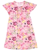 Quimby Girls Printed Jersey Dress in Pink