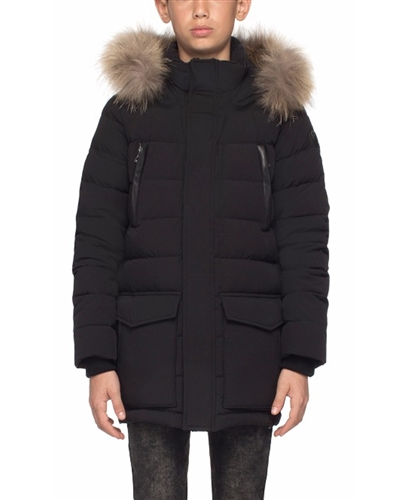 Rudsak Boys Down Parka with Fur Daboya - Rudsak Down Jackets Fall 2018/ ...