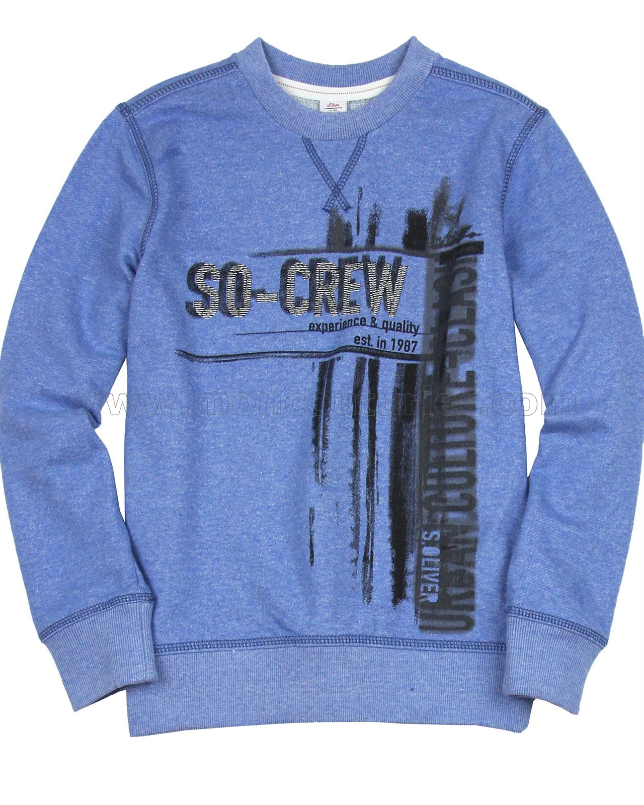 Boys\' a s.Oliver Junior Sweatshirt Print with