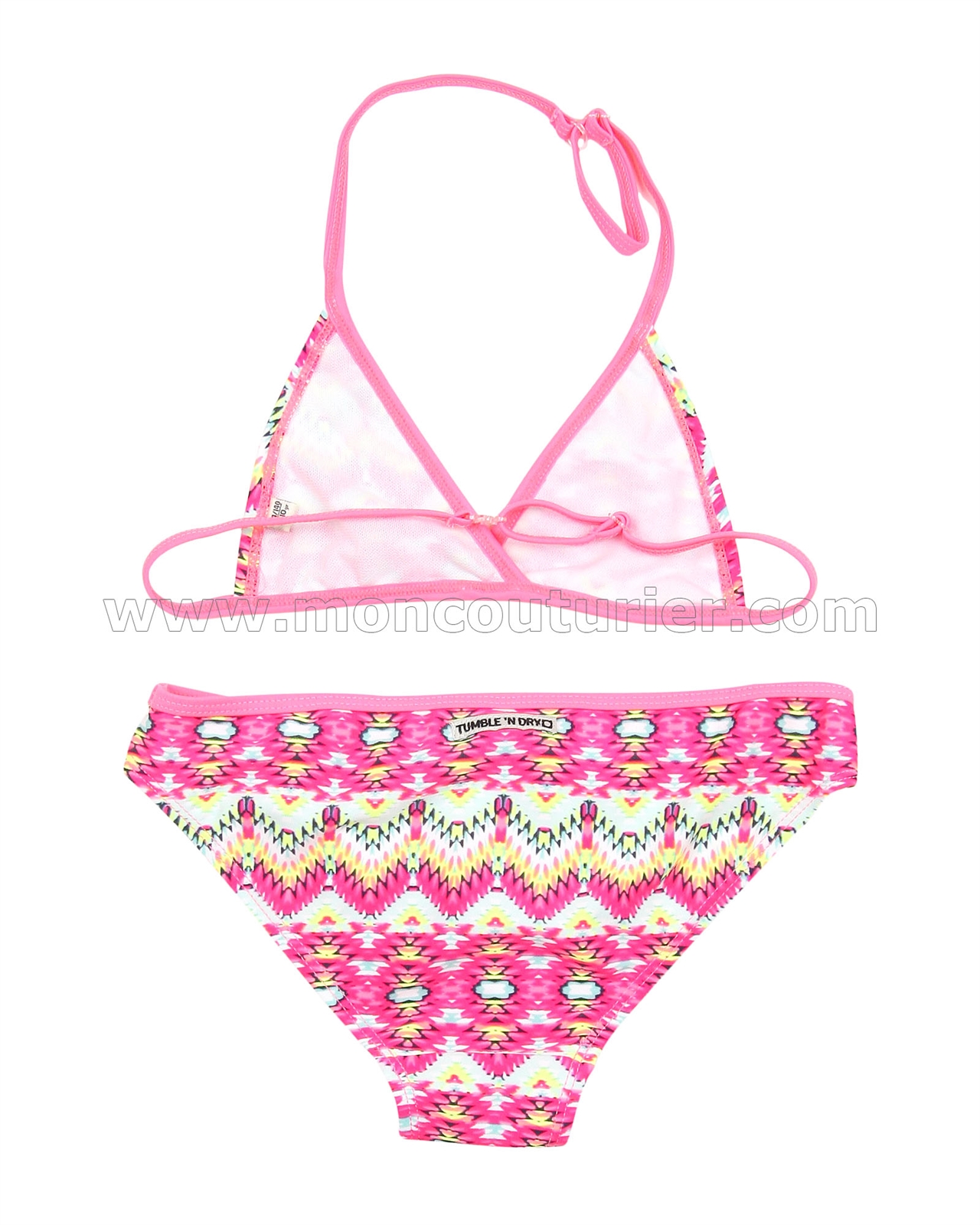 TUMBLE N DRY Girls Bikini Milgrid Sizes 4 10